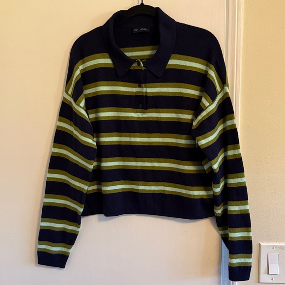 GAP CashSoft Relaxed Polo Sweater - Picture 5 of 9